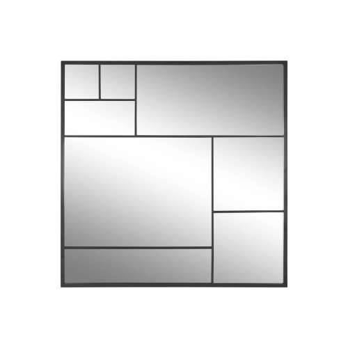Zidno ogledalo Home ESPRIT Crna 90 x 2 x 90 cm Cijena