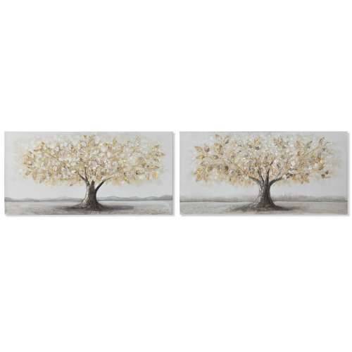 Slika Home ESPRIT zlatan Platno Drvo MDF drvo tradicionalan 120 x 3 x 60 cm (2 kom.) Cijena