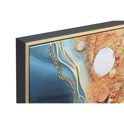 Slika Home ESPRIT Plava zlatan polistiren Platno moderan Lakirano 62 x 4 x 92 cm (2 kom.) Cijena