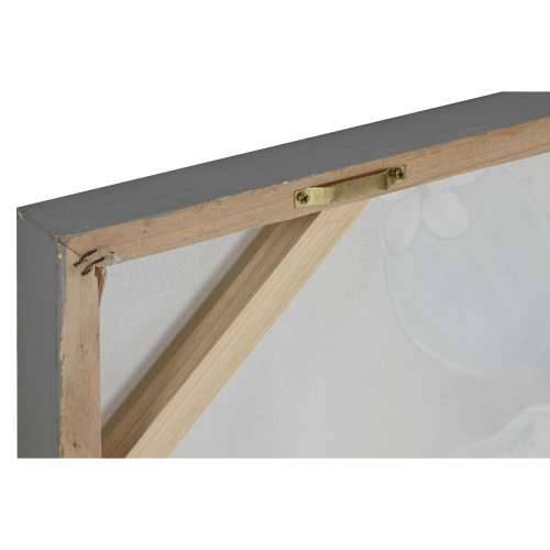 Slika Home ESPRIT Bijela Siva Platno Drvo MDF tradicionalan 120 x 3 x 60 cm (2 kom.) Cijena