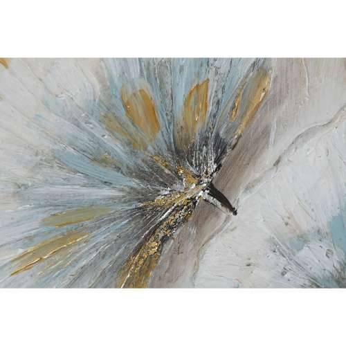 Slika Home ESPRIT Plava zlatan Platno Drvo MDF tradicionalan 120 x 3 x 60 cm (2 kom.) Cijena