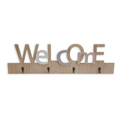 Vješalica za ključeve Welcome Versa Drvo MDF 4 x 18 x 59,5 cm Cijena