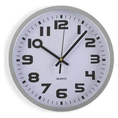 Zidni sat Versa Plastika 3,8 x 25 x 25 cm Cijena
