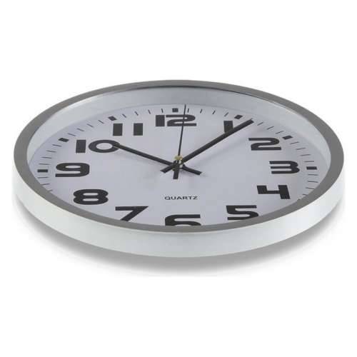 Zidni sat Versa Plastika 3,8 x 25 x 25 cm Cijena