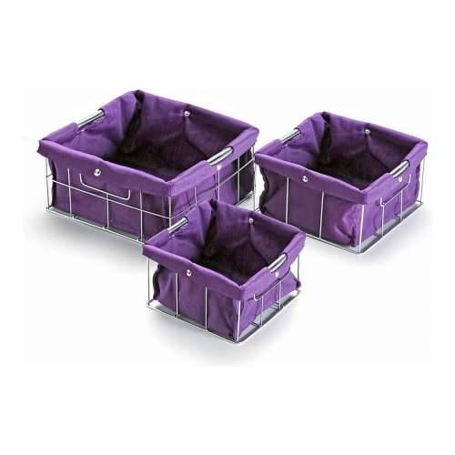 Set Složivih Kutija za Pospremanje Versa VS-10650020 26 x 12 x 26 cm Cijena