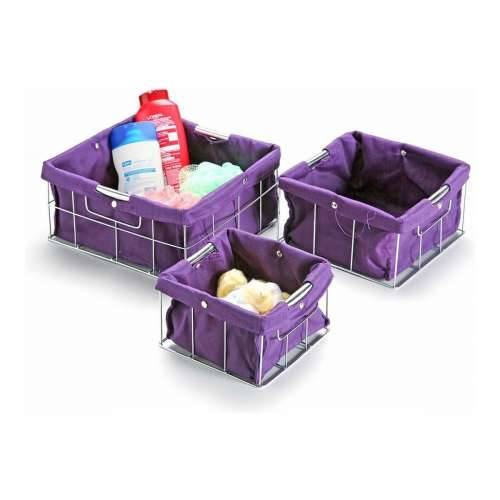 Set Složivih Kutija za Pospremanje Versa VS-10650020 26 x 12 x 26 cm Cijena