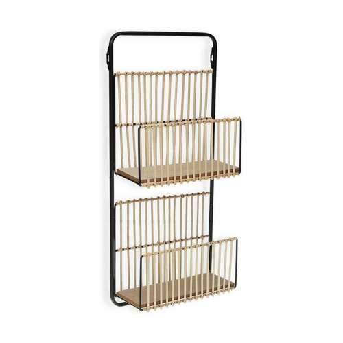 Stalak za časopise Versa Metal Smola Drvo MDF 12 x 68 x 32 cm moderan Cijena
