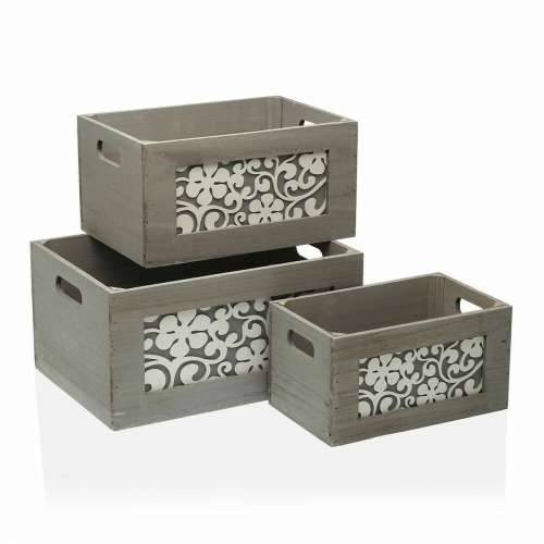 Set Složivih Kutija za Pospremanje Versa 26 x 18 x 36 cm Cijena