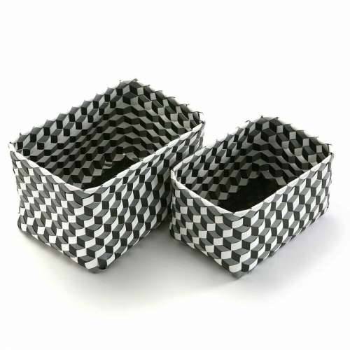 Set Složivih Kutija za Pospremanje Versa 23 x 20 x 33 cm 2 kom. Cijena