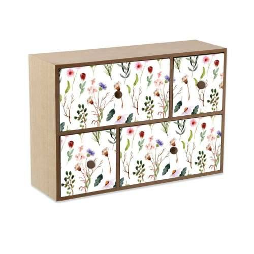 Kutija za nakit Versa Sansa 11 x 32 x 32 cm Drvo MDF Cijena