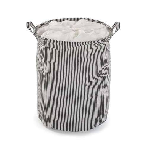 Košara za prljavo rublje Versa Crna Pisana 38 x 48 x 38 cm Cijena