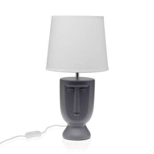 Stolna svjetiljka Versa Siva Keramika 60 W 22 x 42,8 cm Cijena