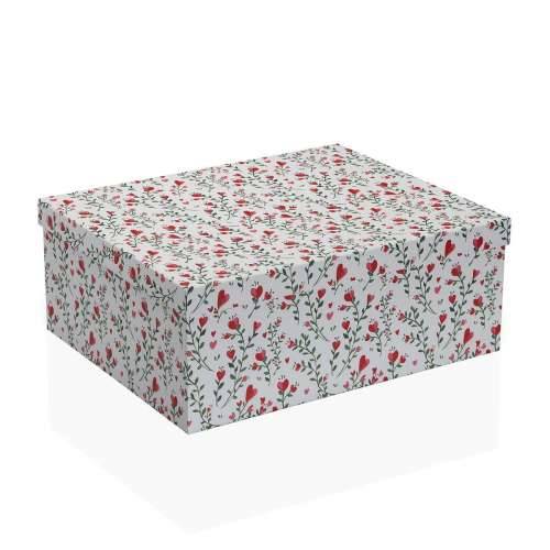 Set Složivih Kutija za Pospremanje Versa srca Karton 15 Dijelovi 35 x 16,5 x 43 cm Cijena