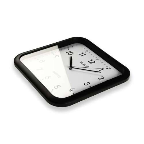 Zidni sat Versa Crna Plastika Kvarc 3,5 x 28,5 x 29,5 cm Cijena
