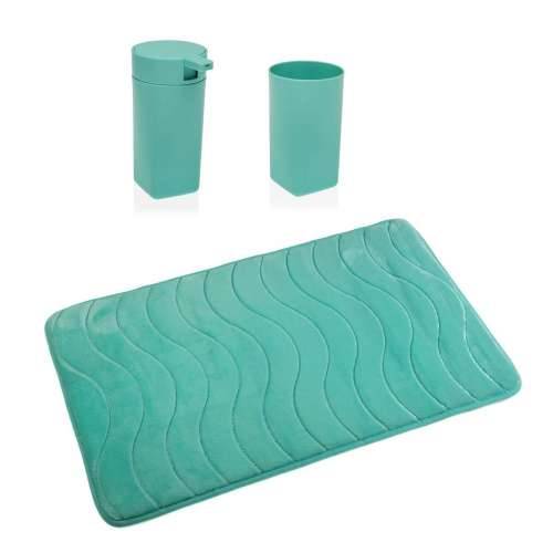 Set za Kupaonicu Versa Plava polipropilen 45 x 2 x 75 cm moderan Cijena