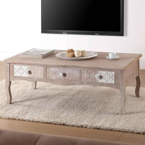 Stolić za dnevni boravak Versa Lyra Paulovnija Drvo MDF 60 x 41 x 110 cm Cijena