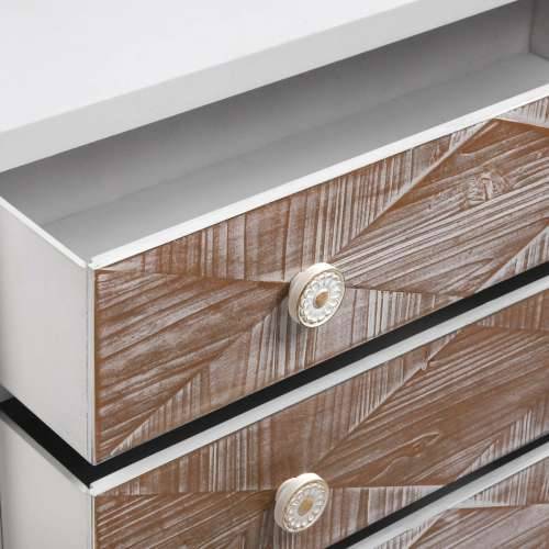 Komoda Versa Sira borovina Drvo MDF 34 x 76 x 80 cm Cijena