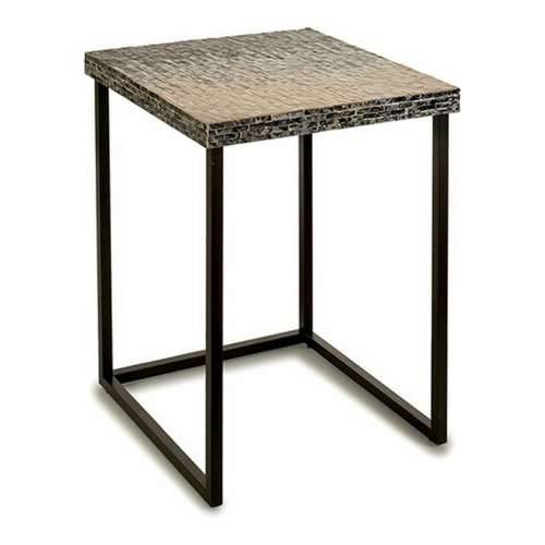 Pomoćni stolić Siva Metal Sedef iverica (47 x 62 x 47 cm) Cijena