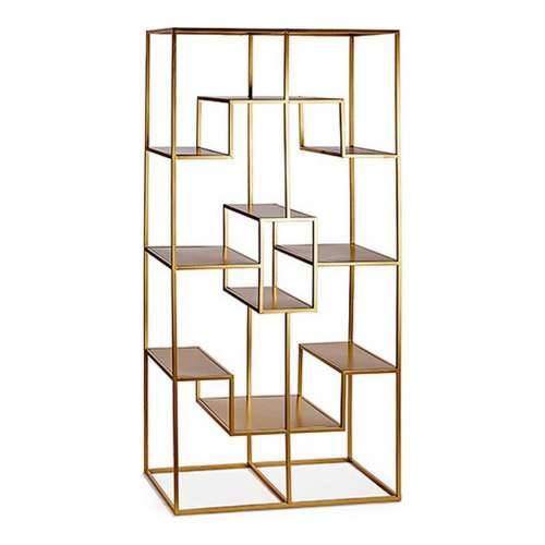 Polica BIG-S3605004 zlatan Metal 45 x 200 x 100 cm Cijena