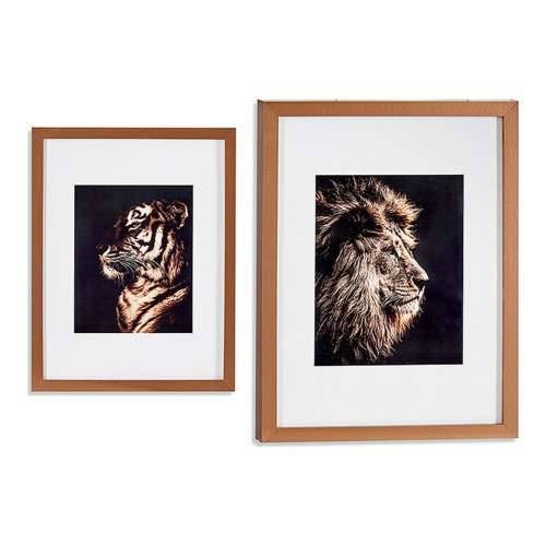 Slika Tigar Lav Kristal Bronza iverica (33 x 3 x 43 cm) Cijena
