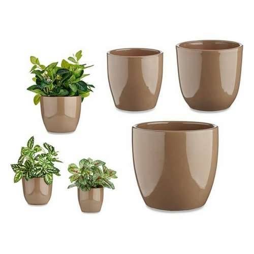 Set Tegli Ibergarden CAZORLA-7006 Smeđa Taupe Boja Glinu Cijena