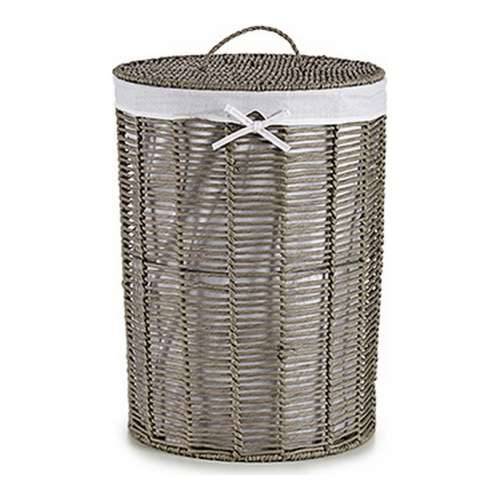 Košara za Rublje Kipit Bijela Siva ispleten od pruća 40 L 76 L 44 x 56 x 44 cm Cijena