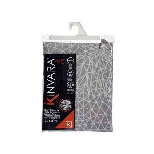 Stolnjak Kinvara BABEL GRIS 48 Bijela Siva Jacquard Cijena