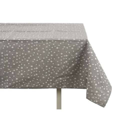 Stolnjak Kinvara BABEL GRIS 42 Bijela Siva Jacquard Cijena