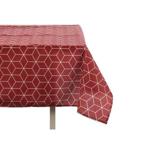 Stolnjak Kinvara CUBIC-26195-1 Bijela Granatna Tanko platno Cijena