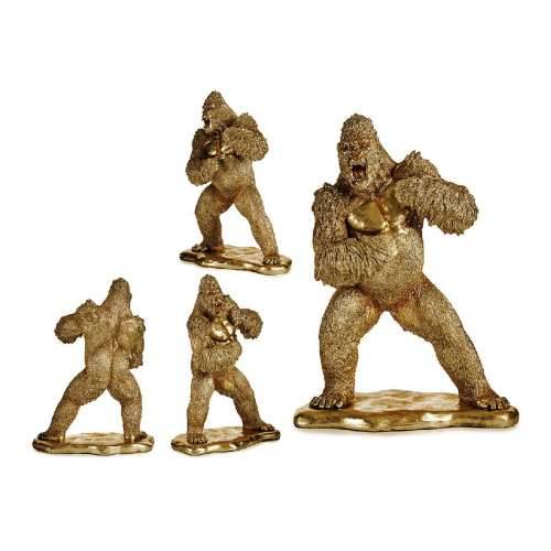 Ukrasna figura Gorila zlatan Smola (25 x 56 x 42 cm) Cijena