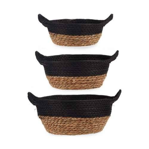 Set košara Gift Decor Smeđa Crna Cijena