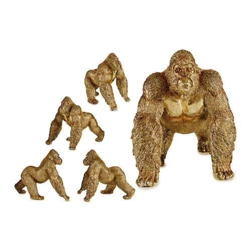Ukrasna figura Gorila zlatan Smola (30 x 35 x 44 cm) Cijena