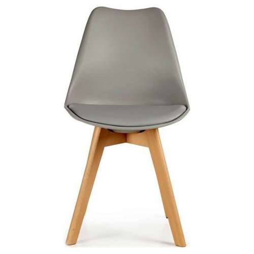 Blagavaonska stolica Siva Svijetlo smeđi Drvo Plastika (48 x 43 x 82 cm) Cijena