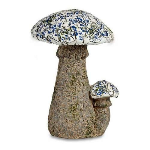 Ukrasna figura za vrt Ibergarden ZD18064 Polirezin Mozaik gljiva 29 x 44 x 32 cm Cijena