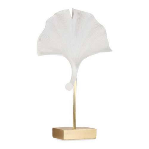 Ukrasna figura Cvijet Bijela Polirezin (8 x 37 x 24,5 cm) Cijena