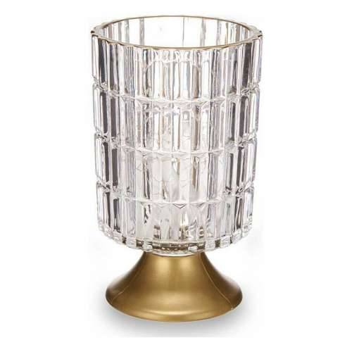 LED lampáš Metal zlatan Providan Staklo (10,7 x 18 x 10,7 cm) Cijena
