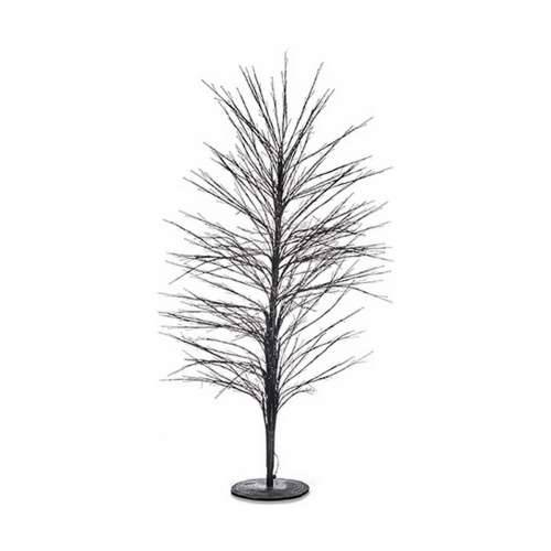 Pom de Crăciun 70 x 150 x 70 cm Crna Metal Optička vlakna Cijena