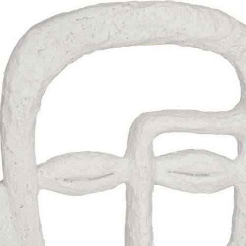 Ukrasna figura Lice Bijela Polirezin (19,5 x 38 x 10,5 cm) Cijena