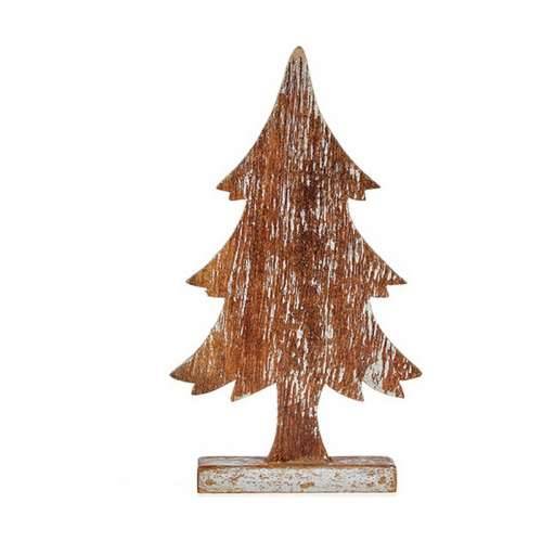 Pom de Crăciun Smeđa 5 x 39 x 21 cm Srebrna Drvo Cijena