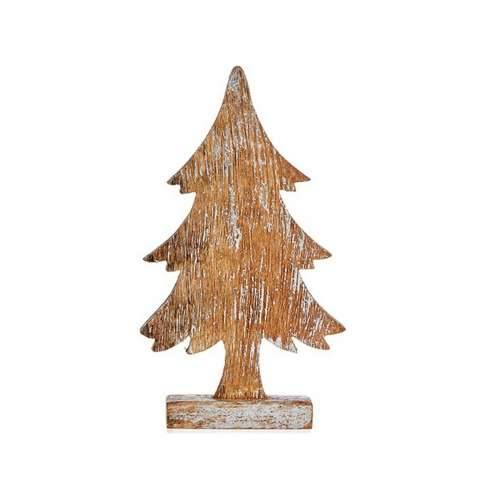Pom de Crăciun Smeđa 5 x 31 x 15 cm Srebrna Drvo Cijena