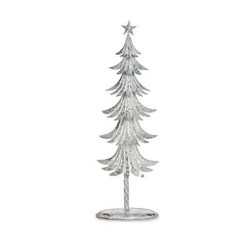 Pom de Crăciun 20 x 58 x 13 cm Metal Bijela Cijena