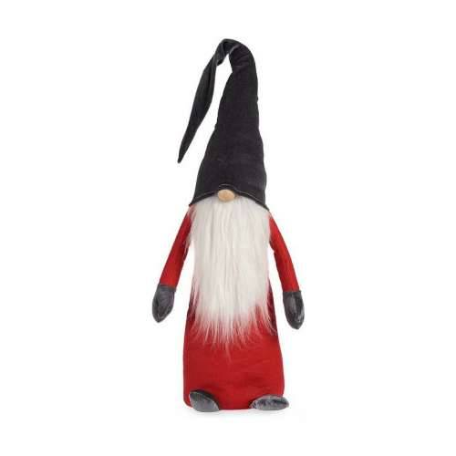 Ukrasna figura Patuljak Crvena Siva Bijela Drvo pješčani 20 x 100 x 25 cm Cijena
