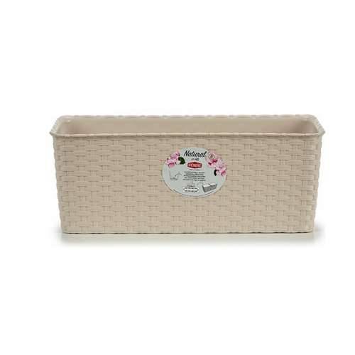 Žardinijera Stefanplast 15,5 x 13,5 x 38,5 cm Bež Plastika (12 kom.) Cijena
