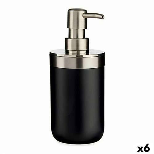 Dozator za Sapun Berilo BP15-001-1 Crna Srebrna Nehrđajući Čelik Plastika 350 ml (6 kom.) Cijena