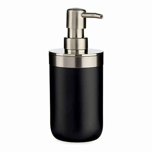 Dozator za Sapun Berilo BP15-001-1 Crna Srebrna Nehrđajući Čelik Plastika 350 ml (6 kom.) Cijena