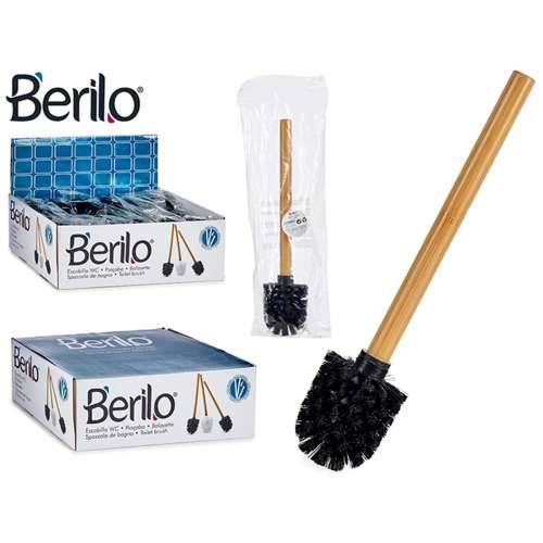 WC Četka Berilo BAMBOO BLACK Smeđa Crna Bambus 8 x 35,5 x 8 cm (24 kom.) Cijena