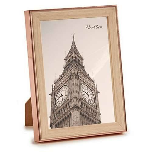 Okvir za sliku Smeđa Bakar Plastika Staklo (15,6 x 2 x 20,7 cm) (6 kom.) Cijena