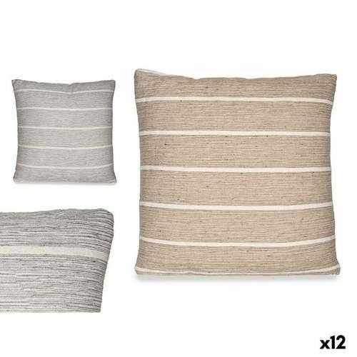 Jastuk Crte Smeđa Siva 45 x 12 x 45 cm (12 kom.) Cijena