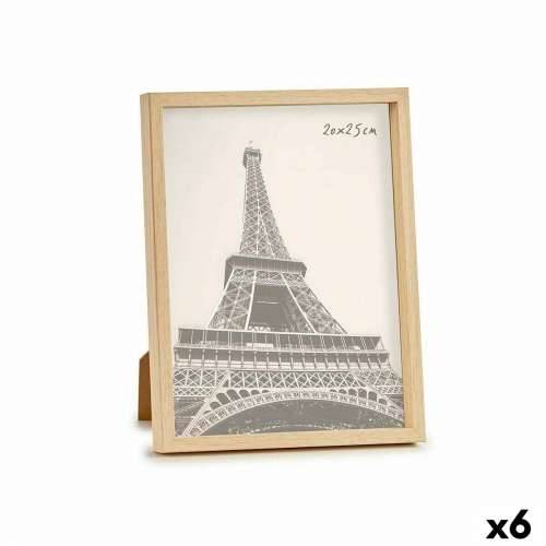 Okvir za sliku Smeđa Plastika (21,7 x 2 x 26,7 cm) (6 kom.) Cijena