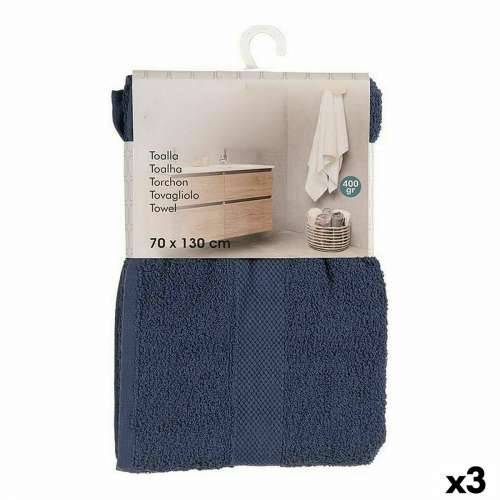 Ručnik za kupanje Berilo 5313 Plava 80 % pamuk 20 % Poliester 70 x 0,5 x 130 cm (3 kom.) Cijena
